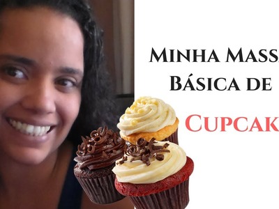 Massa Básica de Cupcakes - Polly Belem