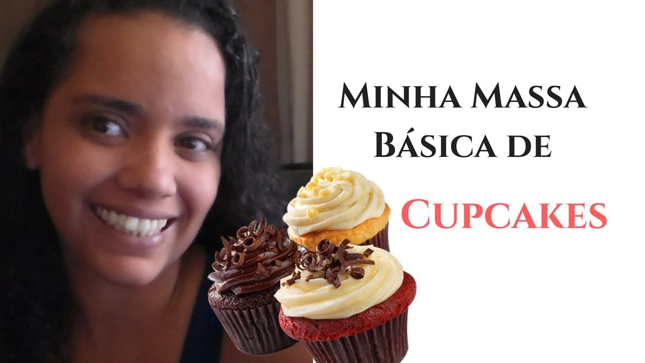 Massa Básica de Cupcakes - Polly Belem
