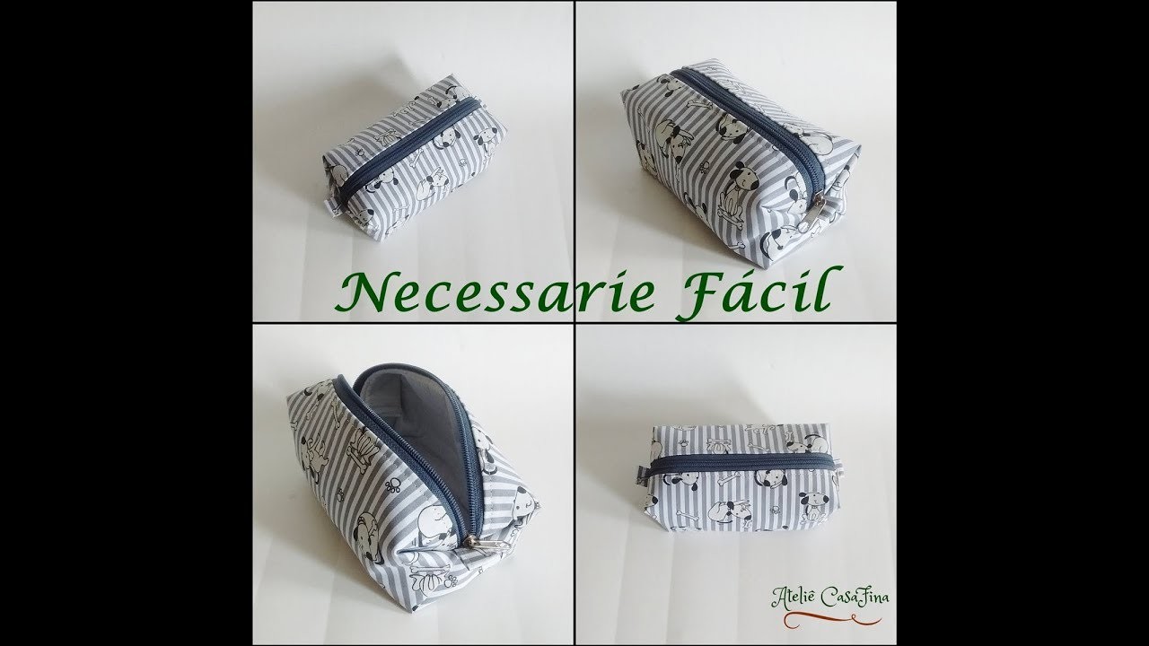 Passo a Passo   Necessaire Fácil