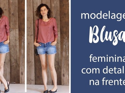 Patricia Cardoso | Modelagem de blusa feminina