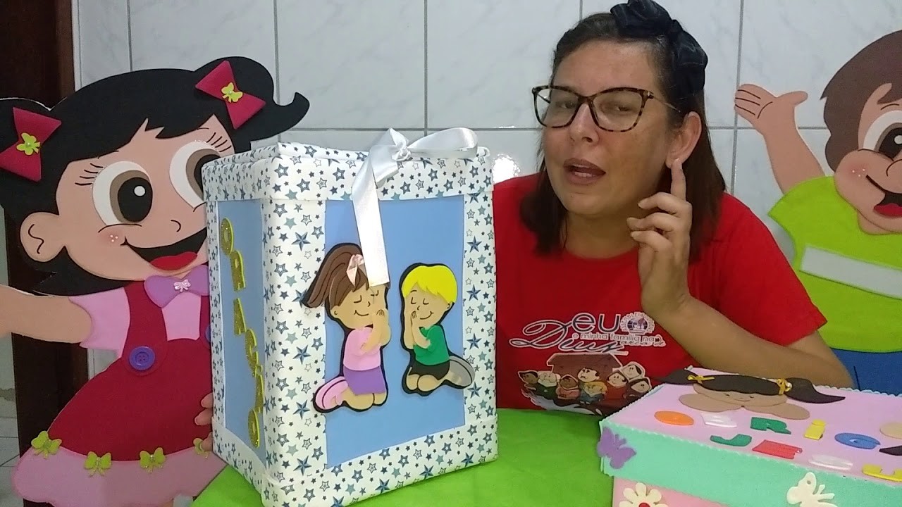 Tia Elaine ( Caixa de oração infantil)
