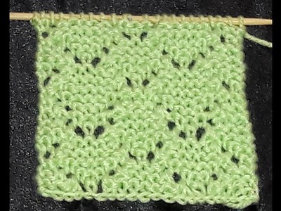 # 348 -Como fazer Losangos em tricô