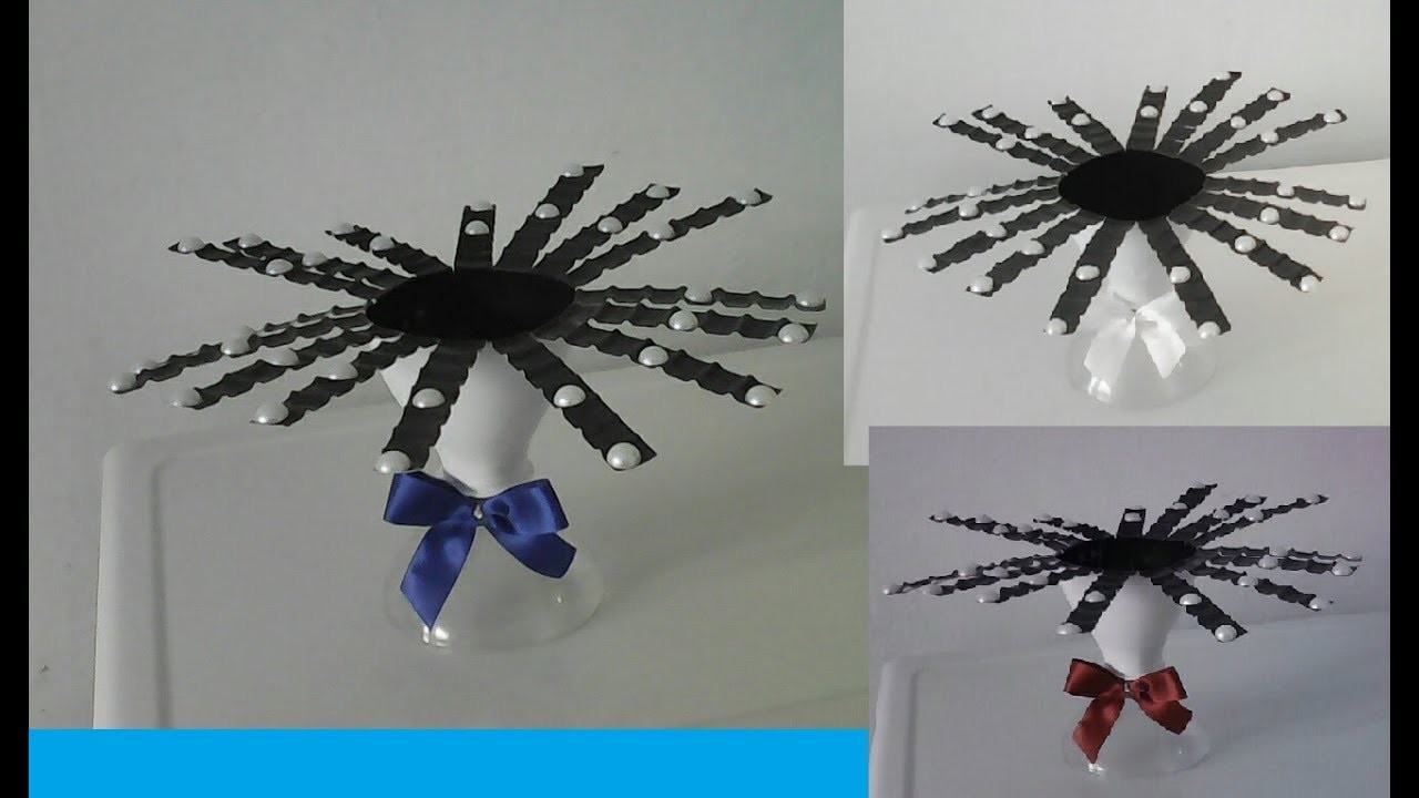 Baleiro de garrafa pet fácil,aniversario,decoração,lembrancinha,reciclagem,#artesanato