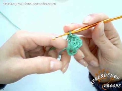 Como fazer um motivo redondo em croche - Aprendendo Crochê