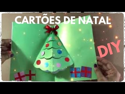 DIY - 3 CARTÕES DE NATAL