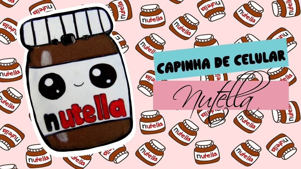 DIY Capinha de Celular de Potinho de Nutella | Wivye