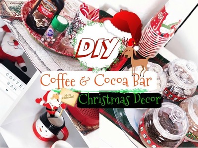 DIY: Cocoa & Coffee Bar Christmas Inspired