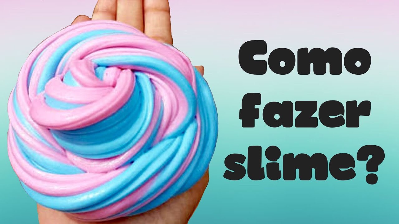 DIY - COMO FAZER SLIME?