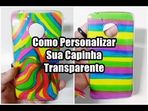 ✦ DIY: Como Personalizar sua capinha transparente (FÁCIL E BARATO!)✦
