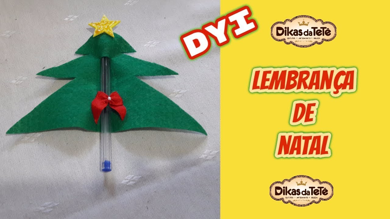 ????DIY DE NATAL PARTE 1 - LEMBRANÇA DE NATAL