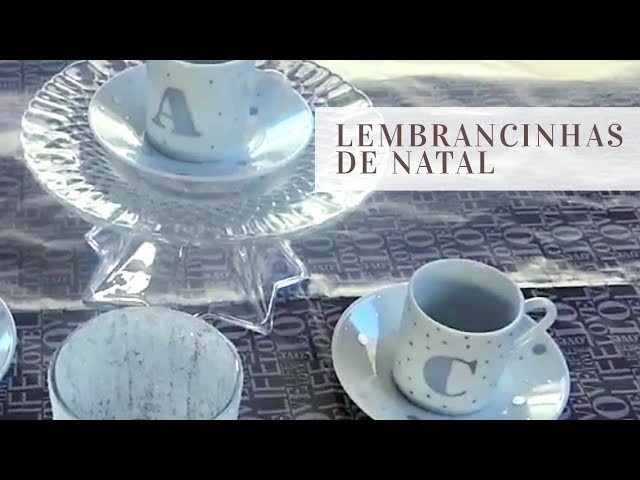 DIY Especial de Nata| LEMBRANCINHAS |Por Priscila Castro