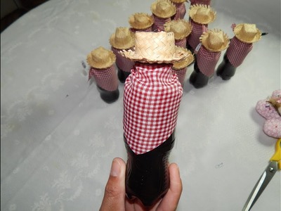 DIY: Garrafinha Coca Cola Personalizada - Tema Fazendinha.