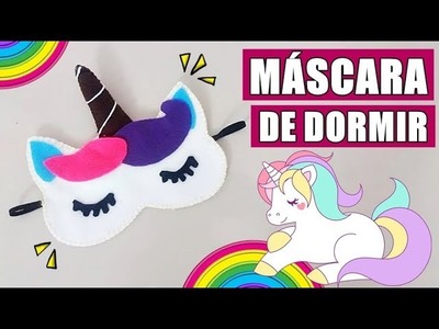 DIY: MÁSCARA DE DORMIR DE UNICÓRNIO