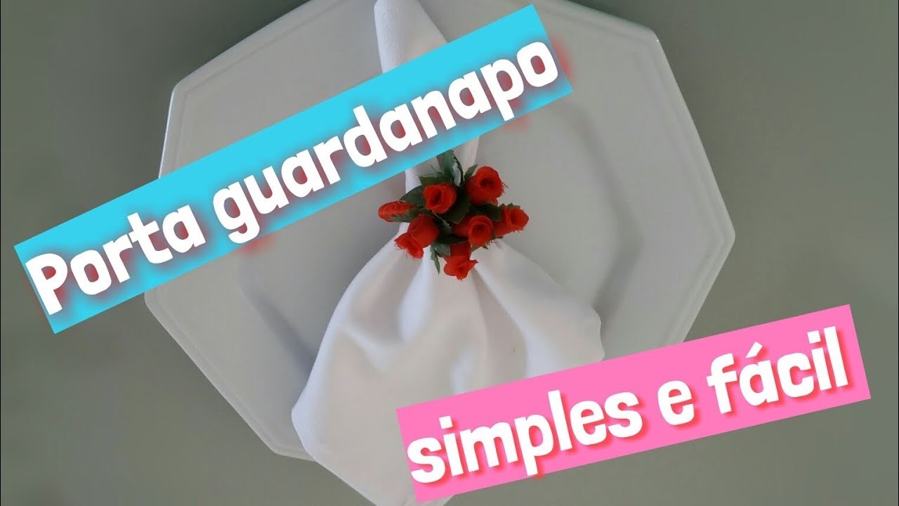 DIY PORTA GUARDANAPOS | PORTA GUARDANAPO SIMPLES E BARATO | POR TATI SOL