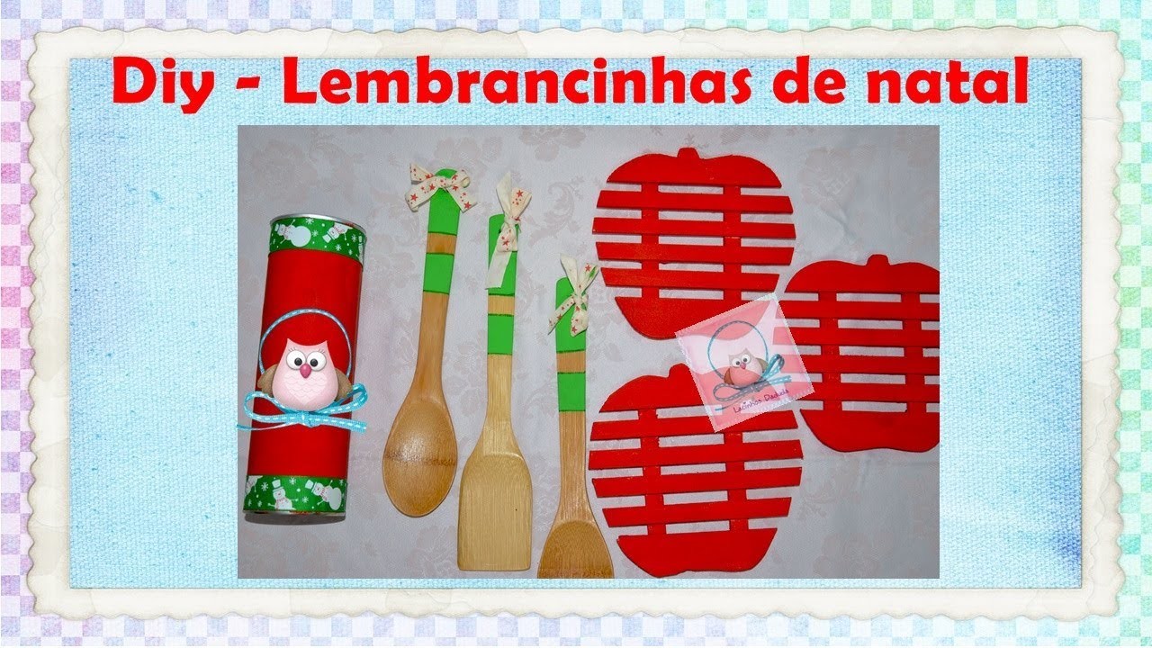 DIY- Presente de Natal. Criativo, Simples e original.
