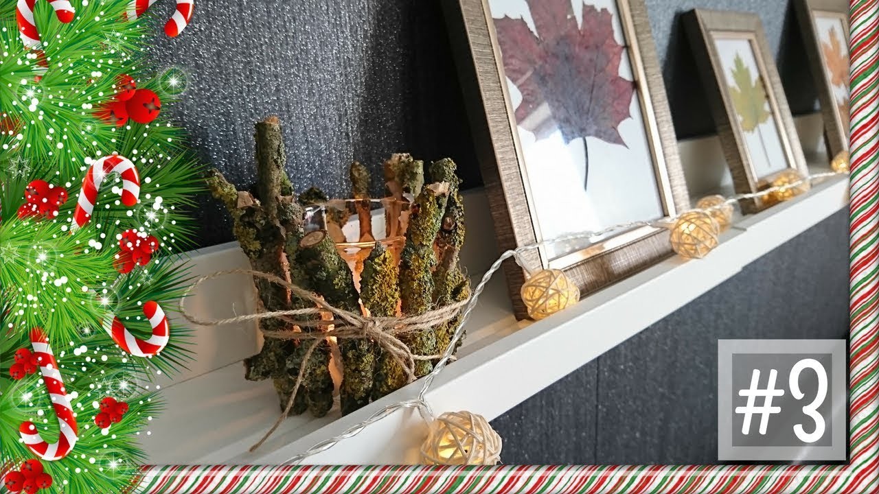 DIY ROOM DECOR! 3 Easy Crafts Ideas at Home for Christmas