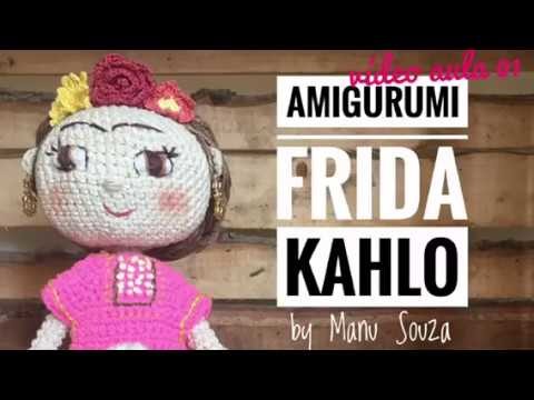 Frida Kahlo Amigurumi