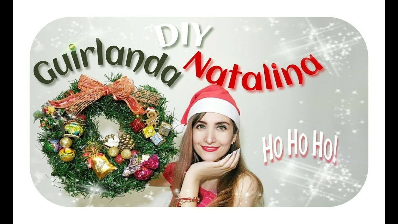 ???? Guirlanda Natalina - DIY - ???? - Simples, fácil e divertido fazer!