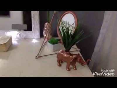 Início da Decoração Nova do Quarto