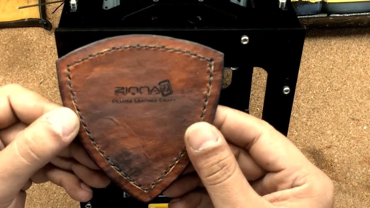 Porta Copos de couro legítimo diy artesanato Zinna - Authentic Leather Coaster