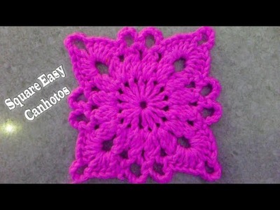 Square Crochet - Fácil e Rápido para Canhotos (2018)
