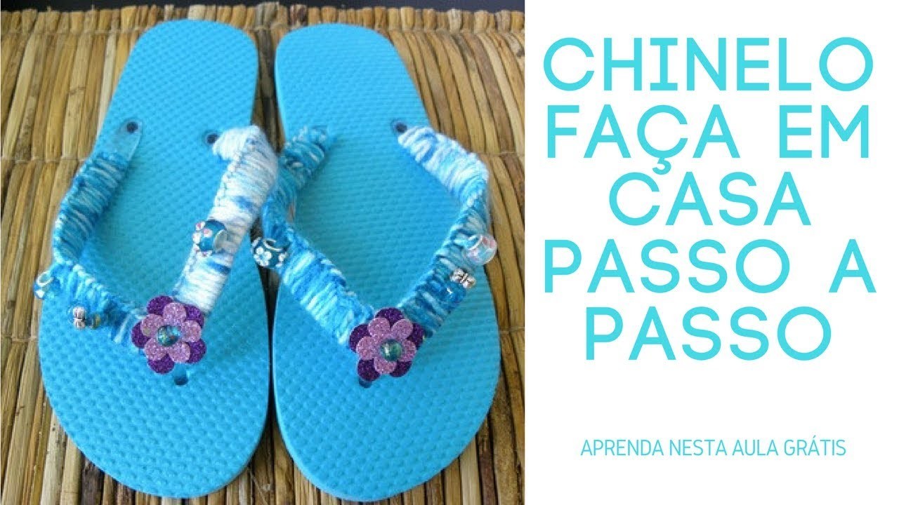 Como Fazer Chinelos Personalizados