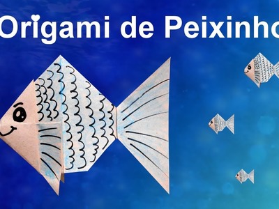 Como fazer Origami de Peixe.