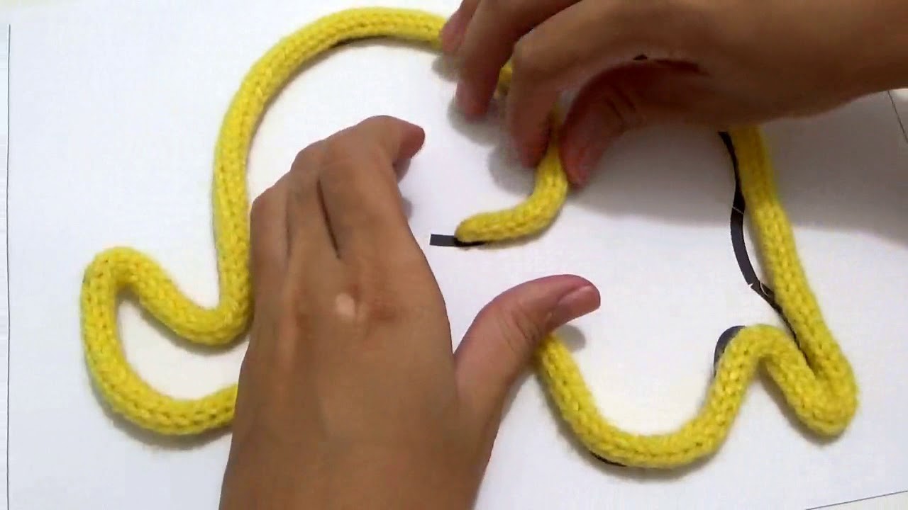 Como usar moldes tricotin, faça desenhos rapido e facil