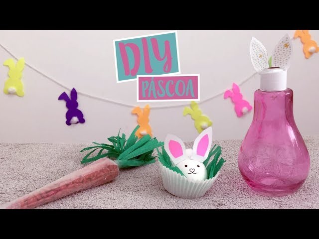 DIY: 5 IDEIAS FÁCEIS E BARATAS PARA PÁSCOA