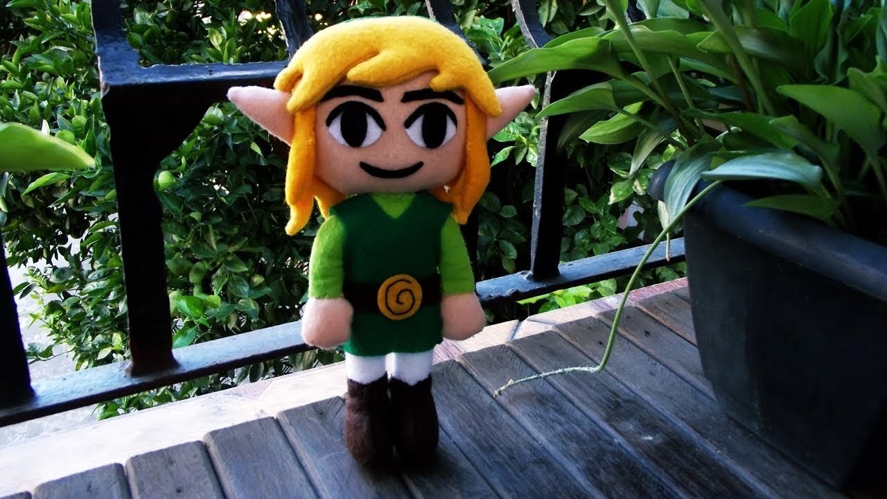 DIY - Link de pelúcia | The Legend Of Zelda The Wind Waker