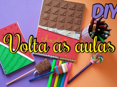 DIY. volta as aulas customizando material escolar
