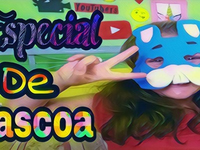 ESPECIAL DE PASCOA : Diy - Máscara de coelho