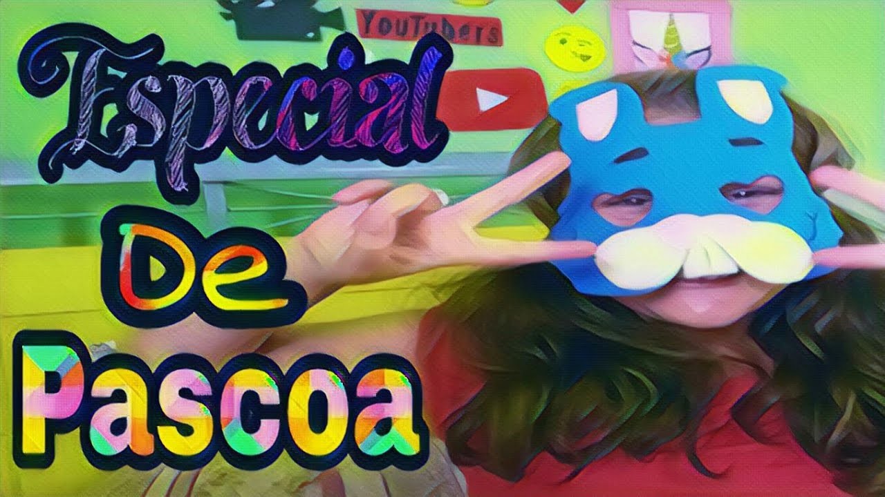 ESPECIAL DE PASCOA : Diy - Máscara de coelho