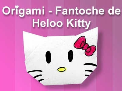 Origami de Fantoche de Heloo Kitty