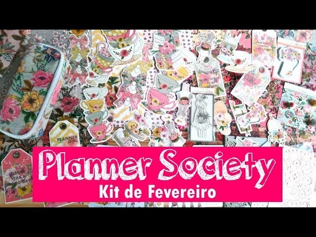 The Planner Society - Kit de Fevereiro (PT-BR)