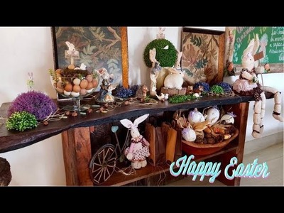 Tour pela bela decoração de Páscoa - Easter Home Tour
