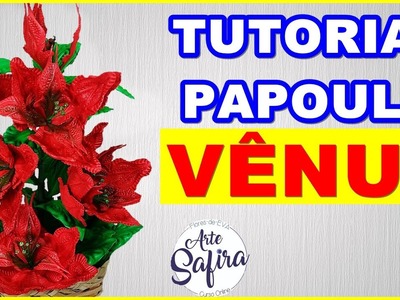 Como fazer um lindo arranjo com flor de eva a Papoulas vênus