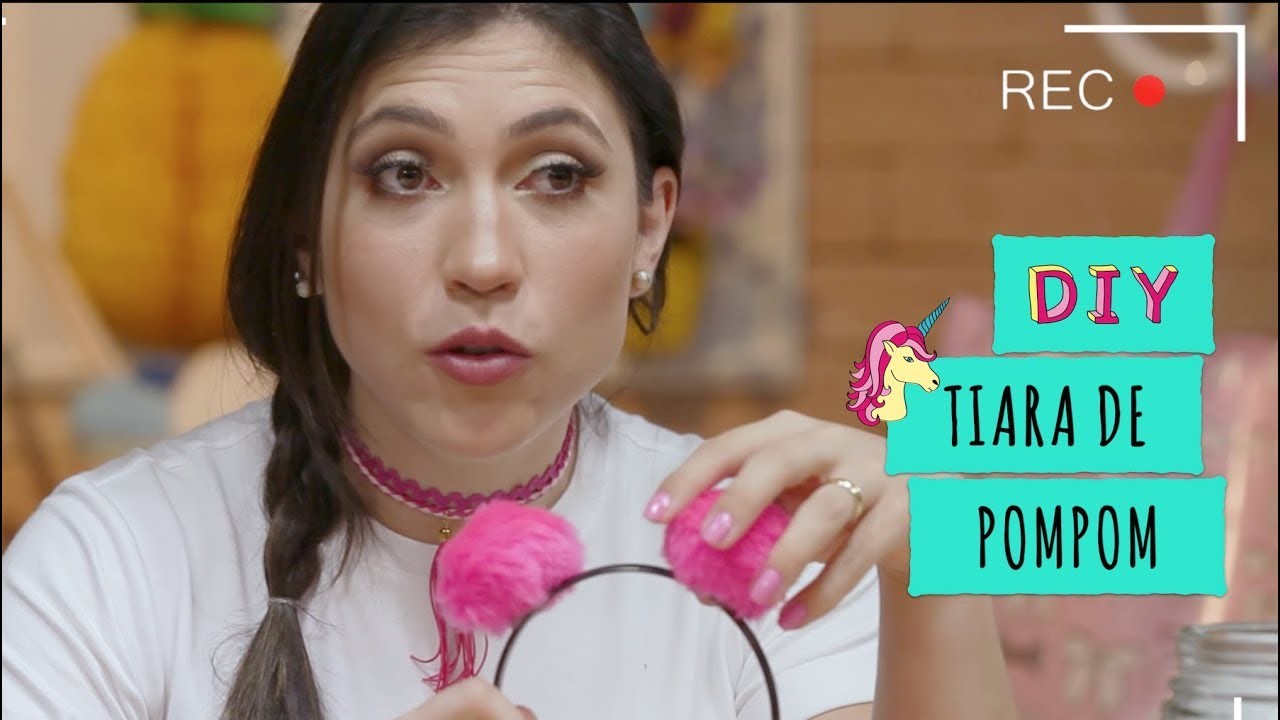 DIY: 2 técnicas de Tiaras de Pompom, escolha a sua!  | FashionTeen