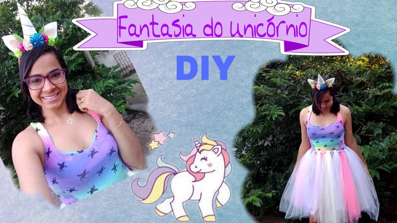 DIY, Como fazer fantasia do unicórnio?