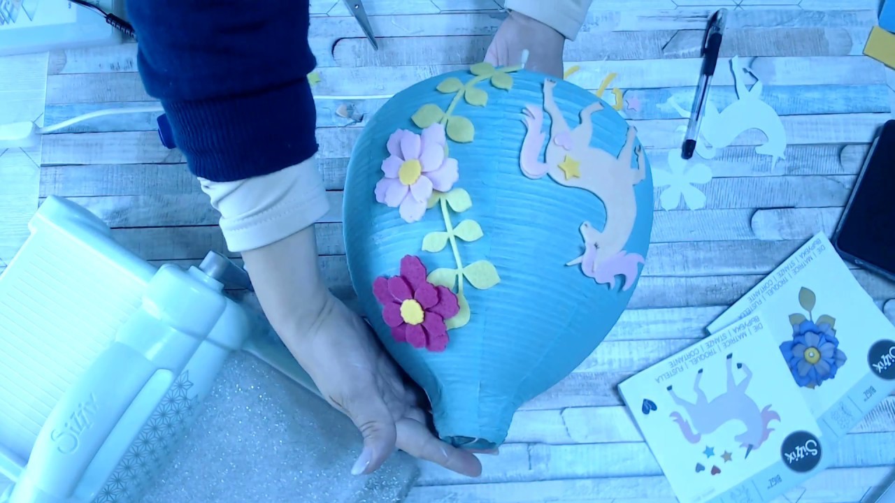 [DIY] Como reciclar um candeeiro com a Sizzix?