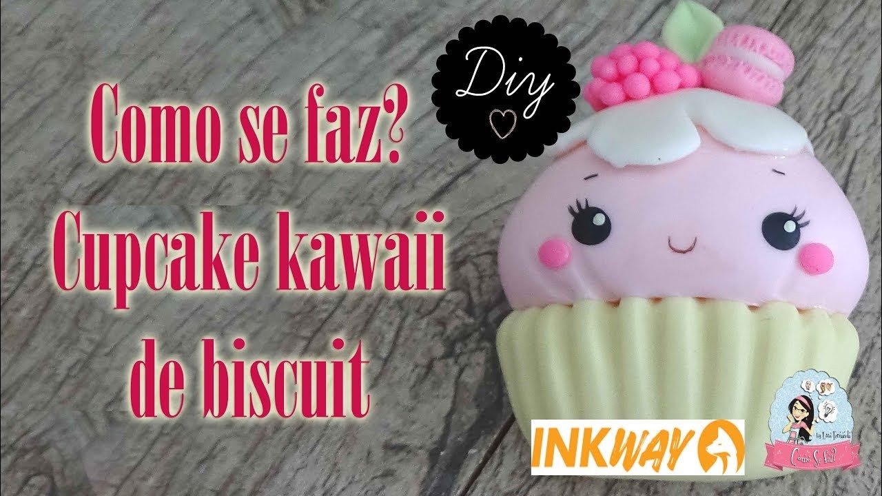 Diy   Cupcake Kawaii de Biscuit