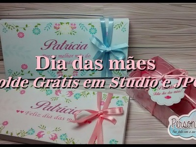 DIY DIA DAS MÃES - MOLDE GRÁTIS - SILHOUETTE - PAPELARIA PERSONALIZADA