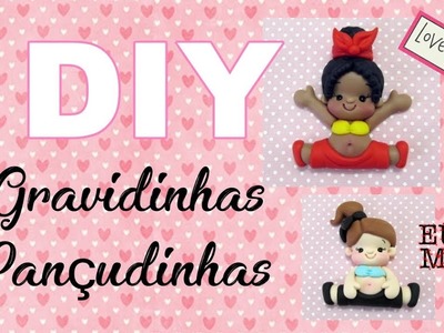 (DIY) Imã Gravida Pançudinha - Especial Dia das Mães #11