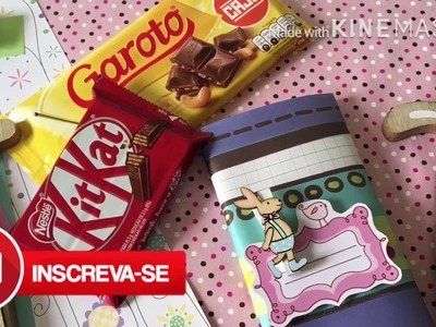 DIY PÁSCOA - embalagem chocolate