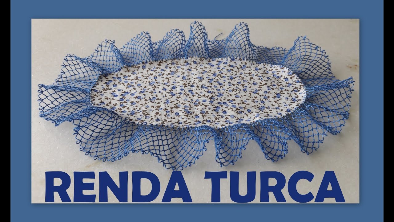DIY RENDA TURCA COM TECIDO ESTAMPADO - PARTE 01 - FÁCIL DE FAZER