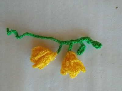Flores a crochet para varios usos #3