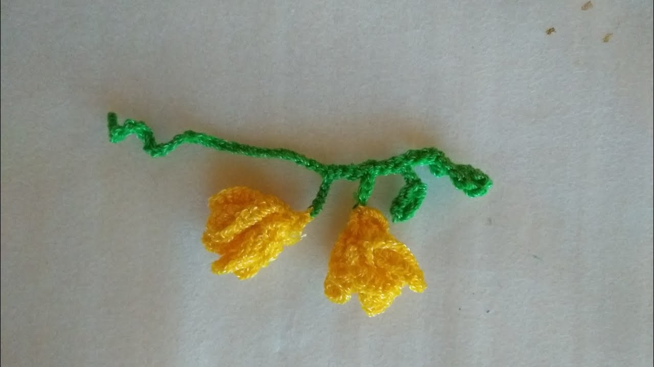 Flores a crochet para varios usos #3