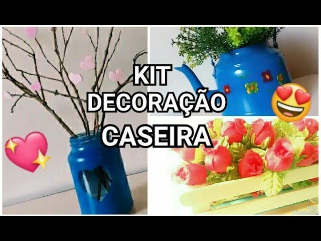 KIT DE DECORAÇÃO CASEIRA #4