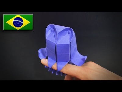 Origami: Coruja das Torres (Riccardo Foschi) - Instruções em Português BR