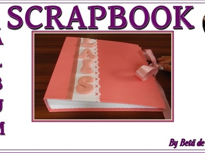 Scrapbook Álbum Lais | Arte com papel